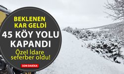 Yozgat’ta Karla Mücadele Seferberliği: 45 köy yolu ulaşıma kapandı