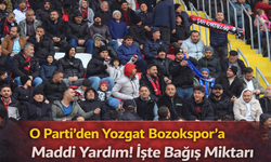 O Parti’den Yozgat Bozokspor’a Maddi Yardım! İşte Bağış Miktarı