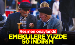 Emeklilere Yüzde 50 İndirim Oldu! Resmî Açıklama Geldi