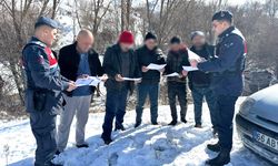Yozgat Jandarması Köylerde Soba Zehirlenmesine Karşı Bilgilendiriyor