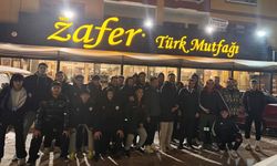 Yozgat’ın lezzet durağı Zafer Türk Mutfağı Genç Güreşçileri ağırladı
