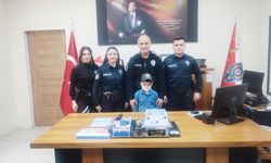 Yozgatlı minik Ahmet lösemiyi yendi, polis ağabeylerini ziyaret etti!