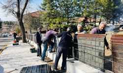 Aydıncık’ta Aşağı Cami Çevresi Yenileniyor