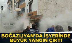 Boğazlıyan’da İşyerinde Büyük Yangın Çıktı