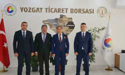 Yozgat Defterdarı ve Kurum Yetkililerinden Ticaret Borsası’na Ziyaret