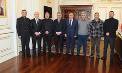 Yozgat’ın yeni Başkanı Gümüş’ten Vali Özkan’a Ziyaret