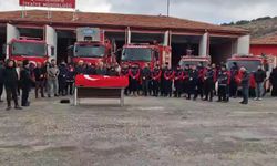 Yozgat’ta Hayatını Kaybeden İtfaiye Personeli Mevlana Dalaslan'ı arkadaşları Uğurladı
