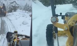 Yozgat Çayıralan'da kar seferberliği sürüyor