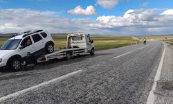 Yozgat’ta Arızalanan Araca Jandarma Desteği