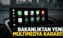 Araçlarda Multimedya Ekran Kararı! Bakanlık Yeniden Düğmeye Bastı