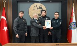 Yozgat’ta şehit babası emniyet müdürü ile başarılı polisleri ödüllendirdi