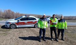 Yozgat Jandarmasından Reflektif Yelek Giy Görünür Ol Kampanyası