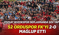 Yozgat Bozokspor Deplasmanda Şov Yaptı! 52 Orduspor FK’yı 2-0 Mağlup Etti