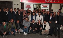 Ankara'da Memleket hasreti aynı sofrada giderildi