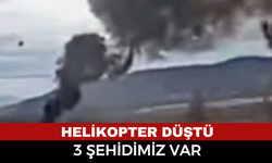 MSB Açıkladı: Helikopter Kazasında 3 Şehit!