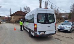 Yozgat’ta Okul Servislerine Sıkı Denetim! Jandarma Tek Tek Kontrol Etti