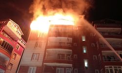 Sorgun’da Apartmanın Teras Katında Yangın Paniği