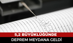 5,2 Büyüklüğünde Deprem! Çevre İllerde de Hissedildi