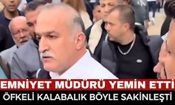Emniyet Müdürü Kalabalığı Böyle Sakinleştirdi
