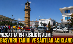 Yozgat’ta 194 Kişilik İş Alımı: Başvuru Tarihi ve Şartlar Açıklandı