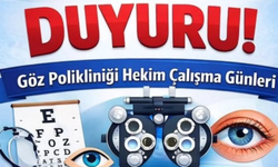 Boğazlıyan Devlet Hastanesi’nde Göz Polikliniğine Takviye: Uzman Doktor Takvimi Açıklandı