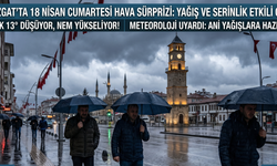 Yozgat’ta 18 Nisan Cumartesi Hava Sürprizi: Yağış ve Serinlik Etkili Olacak