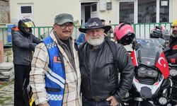 Gezgin Dede Salih Tüzemen Dostluk ve Kardeşlik Sürüşü'ne Katıldı