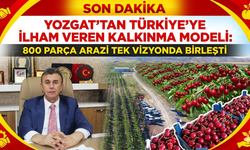 Yozgat’tan Türkiye’ye ilham veren kalkınma modeli: 800 parça arazi tek vizyonda birleşti