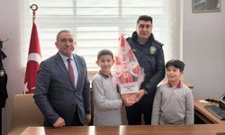 Kadışehri’nde Polis Haftası’na Anlamlı Ziyaret: Öğrencilerden Emniyet Teşkilatına Destek