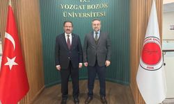 AK Parti Yozgat İl Başkanı Hasan Kandemir’den Bozok Üniversitesi Rektörü Evren Yaşar’a Ziyaret