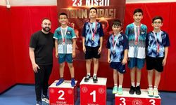 Yozgat Kınalı Hasan Ortaokulu Badminton’da Dereceler Geldi