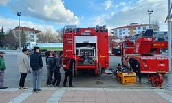 Saraykent Belediyesi İtfaiye Personeline Kaza Kırım Aracı Eğitimi Verildi