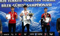 Sorgunlu Öğrenci Ubeyde Efe Kaya’dan Bilek Güreşinde Çifte Derece