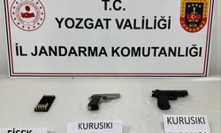 Yozgat’ta Silahla Tehdit Olayı: Jandarma 2 Tabancaya El Koydu, Ceza Kesildi