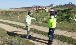 Yozgat’ta “Reflektif Yelek Giy” Kampanyası: Çobanlara Eğitim ve Yelek Dağıtımı
