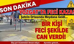 Yozgat Terminal Kavşağında Tırın Çarptığı Yaya Hayatını Kaybetti