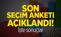 Son Seçim Anketi Açıklandı: Partilerin Oy Oranları Belli Oldu