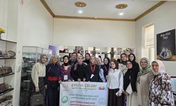 Aydıncık Kadın Girişimci Kooperatifi Düzceli Öğrencileri Kültür Evi’nde Ağırladı