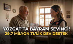Yozgat’ta Bayram Öncesi 29.7 Milyon TL’lik Destek!