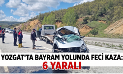Yozgat’ta Bayram Yolunda Feci Kaza: 6 Yaralı