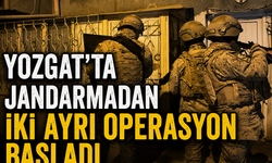 Yozgat’ta Jandarmadan İki Ayrı Operasyon Başladı