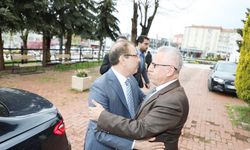 Yozgat’ta dikkat çeken ziyaret! Başkan Kazım Arslan’a bir davet mi var?