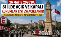 26 Mayıs 2026 Arife Günü Açık Kurumlar Listesi: Banka, Hastane ve Kargo Durumu