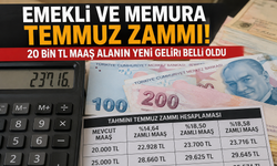 Emekliye Dev Zam Sinyali! 20 Bin TL Maaş Alanın Yeni Aylığı Ortaya Çıktı