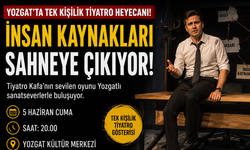 Yozgat'ta Tek Kişilik Tiyatro Heyecanı! İnsan Kaynakları Sahneye Çıkıyor