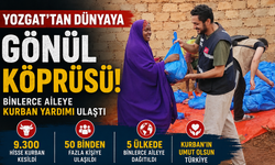 Yozgat’tan Dünyaya Gönül Köprüsü! Binlerce Aileye Kurban Yardımı Ulaştı