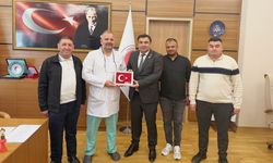 Yozgat Şehit Aileleri ve Gaziler Derneği’nden Bozok Üniversitesi Hastanesi Başhekimine Ziyaret