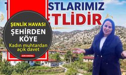Ankara’yı Bırakıp Köyüne Döndü! Kadın Muhtar Bayram bu kez de bayram için şenlik hazırladı