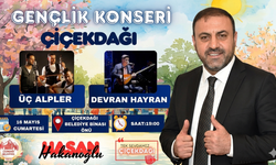 Çiçekdağı’nda Gençlik Konseri Coşkusu: Üç Alpler ve Devran Hayran Sahne Alacak