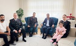 Yozgat Jandarma’dan Kurban Bayramı’nda Şehit ve Gazi Ailelerine Vefa Ziyareti